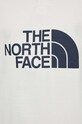 The North Face longsleeve bawełniany NF0A8704SVO1 beżowy