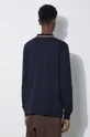 Fred Perry top a maniche lunghe in cotone Ls Twin Tipped Shirt 100% Cotone