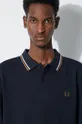 Fred Perry cotton longsleeve top Ls Twin Tipped Shirt Men’s