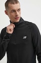 New Balance longsleeve treningowy Athletics czarny MT41083BK