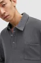 Tričko s dlhým rukávom AllSaints ERIS sivá