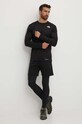 Športna majica z dolgimi rokavi The North Face Shadow NF0A87TVJK31 črna SS25