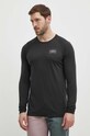 Picture longsleeve Maribo print negru MTS1131