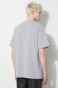 032C t-shirt in cotone 'Consensus' American-Cut T-Shirt grigio