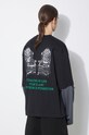 PLEASURES longsleeve shirt Furniture Long Sleeve P24SP033.BLACK black SS24