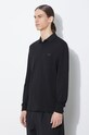 Longsleeve Lacoste μαύρο PH2481