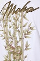 Bavlnené tričko s dlhým rukávom Maharishi Dragon Bamboo 5080.WHITE