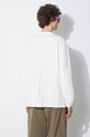 Oblečenie Bavlnené tričko s dlhým rukávom Manastash Armor L/S Tee 7924130002 biela