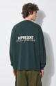 Clothing Represent cotton longsleeve top Patron Of The Club MLM4276.386 green