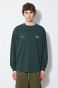 Represent cotton longsleeve top Patron Of The Club green MLM4276.386
