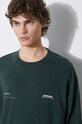 Represent cotton longsleeve top Patron Of The Club MLM4276.386 green