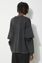 Oblečenie Bavlnené tričko s dlhým rukávom 1017 ALYX 9SM Cut-Out Elbow Longsleeve AAUTS0454FA01 čierna