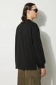 Abbigliamento Nanga camicia a maniche lunghe Eco Hybrid Box Logo Embroidery Longsleeve Tee NW2411.1G803.A nero