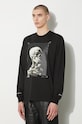 STAMPD longsleeve shirt Skeleton LS Relaxed Tee black SLA.M3249LT.BLK
