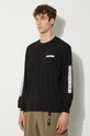 Pamučna majica dugih rukava NEIGHBORHOOD crna 241PCNH.LT01