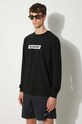 NEIGHBORHOOD top a maniche lunghe in cotone NH . Tee Longsleeve-2 nero 241PCNH.LT02