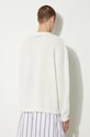 Îmbrăcăminte MKI MIYUKI ZOKU longsleeve din bumbac Loose Gauge Long Sleeve LOOSE.GAUGE.LONG.SLEEVE alb