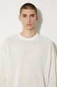 MKI MIYUKI ZOKU longsleeve din bumbac Loose Gauge Long Sleeve LOOSE.GAUGE.LONG.SLEEVE alb