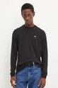 Tommy Jeans longsleeve din bumbac 2-pack DM0DM18438 negru SS24