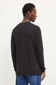 Tommy Jeans longsleeve din bumbac 2-pack DM0DM18438 negru