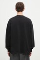 Oblečení Bavlněné tričko s dlouhým rukávem MKI MIYUKI ZOKU Uniform Long Sleeve Tee UNIFORM.LONG.SLEEVE.TEE černá
