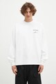 Îmbrăcăminte MKI MIYUKI ZOKU longsleeve din bumbac Resort Long Sleeve Tee RESORT.LONG.SLEEVE.TEE alb