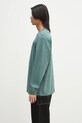 Carhartt WIP cotton longsleeve top L/S Chase T-Shirt I026392.2N0XX green SS25