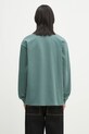 Clothing Carhartt WIP cotton longsleeve top L/S Chase T-Shirt I026392.2N0XX green