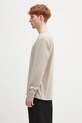 Carhartt WIP top a maniche lunghe in cotone L/S Chase T-Shirt I026392.2Q6XX beige SS25