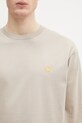 Carhartt WIP top a maniche lunghe in cotone L/S Chase T-Shirt beige I026392.2Q6XX