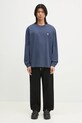 Carhartt WIP longsleeve bawełniany L/S Chase T-Shirt I026392.2Q8XX niebieski
