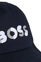 Dječaci Pamučna kapa sa šiltom za bebe BOSS J50913. mornarsko plava
