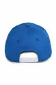 BOSS cappello con visiera in cotone bambini blu