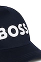 Хлопчик Дитяча бавовняна кепка BOSS J50943. темно-синій