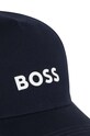 CHLAPEC Dětská bavlněná kšiltovka BOSS J50946. námořnická modř