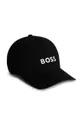 μαύρο Παιδικό βαμβακερό καπέλο μπέιζμπολ BOSS Για αγόρια