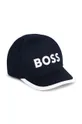 σκούρο μπλε Παιδικό βαμβακερό καπέλο μπέιζμπολ BOSS Για αγόρια