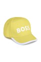 BOSS șapcă din bumbac pentru copii bumbac verde J50977.