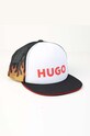 Παιδικό καπέλο μπέιζμπολ HUGO G00128. λευκό SS24