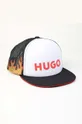 Detská baseballová čiapka HUGO biela