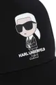 Karl Lagerfeld czapka z daszkiem bawełniana dziecięca 100 % Bawełna