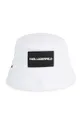 λευκό Παιδικό βαμβακερό καπέλο Karl Lagerfeld Για αγόρια