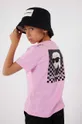 czarny Karl Lagerfeld kapelusz bawełniany dziecięcy