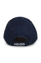 Kenzo Kids șapcă din bumbac pentru copii K60029.50 albastru SS24