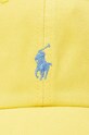 Chlapec Detská bavlnená šiltovka Polo Ralph Lauren 322785653053 žltá