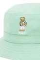 Детская хлопковая шляпа Polo Ralph Lauren 100% Хлопок