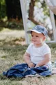 plava Pamučna kapa sa šiltom za bebe Jamiks Za dječake