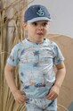 Jamiks șapcă din bumbac pentru copii ESMAR.Nak.JLG069.B albastru
