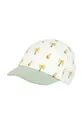 Παιδικό βαμβακερό καπέλο μπέιζμπολ Jamiks NAPIER πράσινο