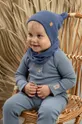 тёмно-синий Детская хлопковая шапка Jamiks TOMAR Для мальчиков